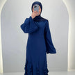 Vestido de noche Diya azul oscuro
