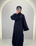 Vestido de noche Diya negro