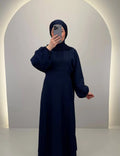 Vestido Yusara Azul oscuro