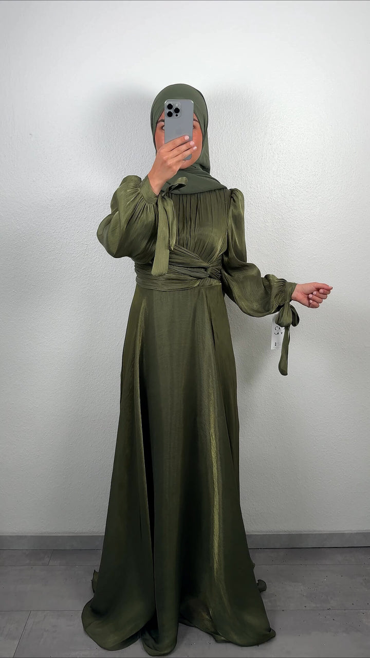 Eflay Abendkleid Khaki