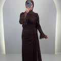 Eliza Evening dress Brown