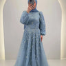 Elsa Evening dress Blue