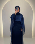 Gabi Abaya Azul Oscuro