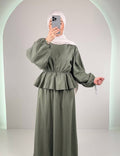 Outfit Mirza Verde