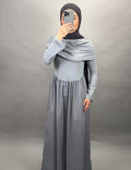 Vestido Yelena Gris 01