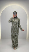 Huda Evening dress Green