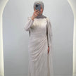 Vestido de noche Emiya Beige