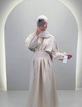 Vestido Loya Beige 01