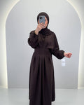 Vestido Loya Marrón
