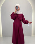 Vestido Loya Burdeos