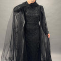 Masal Abendkleid Schwarz