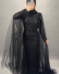 Masal Abendkleid Schwarz