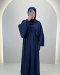 Abaya Melek Azul oscuro