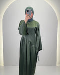 Vestido de noche Meslia verde