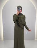 Vestido de noche Miana Verde