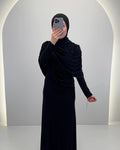 Vestido de noche Miana Negro