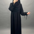 Conjunto Mila Abaya con Khimar Negro