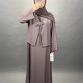 Miray Outfit Taupe dress