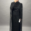 Vestido de noche Milea negro