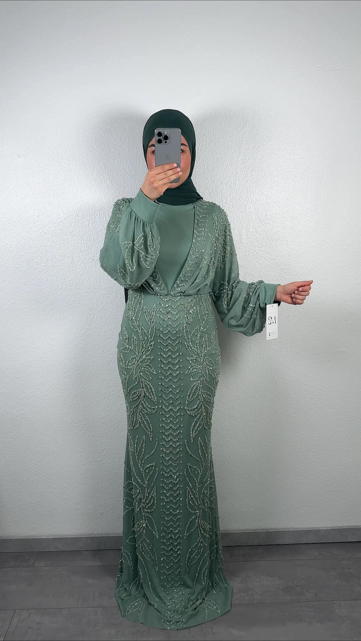 Minay Abendkleid Mint