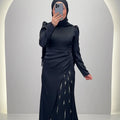Vestido de noche Nalea negro