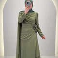 Vestido de noche Nila verde