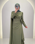 Vestido de noche Nila verde