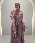 Vestido de noche Liyana rosa