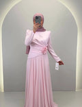Noor Evening dress Pink