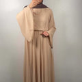 Romina Abaya Beige 2 piezas