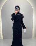 Sanya Vestido de Noche Negro