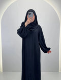 Conjunto Hifaya Abaya con Khimar Negro