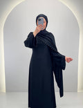 Vestido de noche Zera Negro