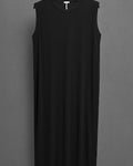 Vestido básico interior Negro