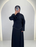 Vestido de noche Aramiel Negro