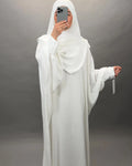 Sila Abaya Set Khimar Blanco