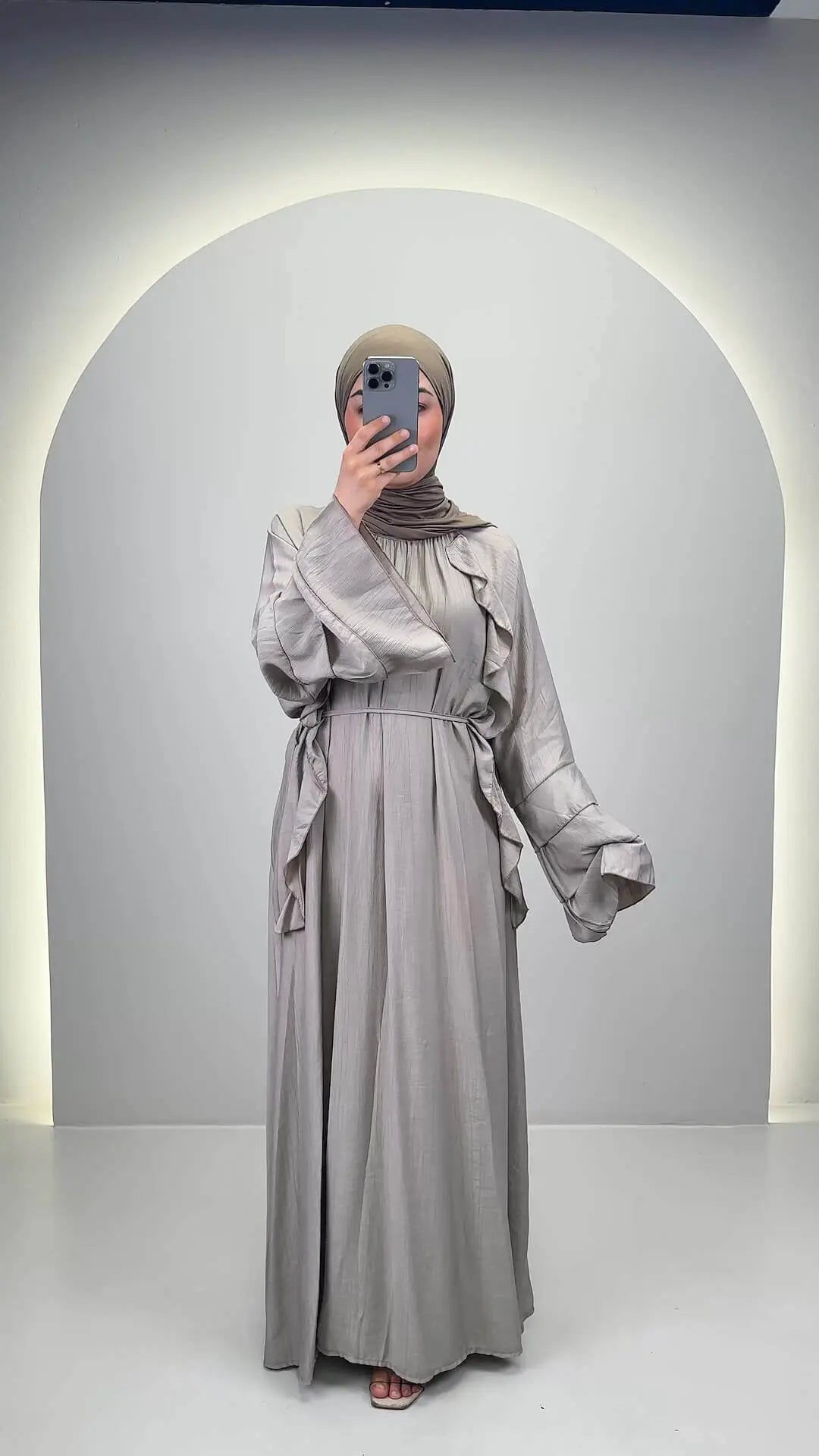 Vestido Giona Taupe