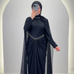 Vestido de noche Tiya negro