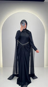 Vestido de noche Tiya negro
