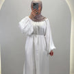 Simla Abaya Blanco